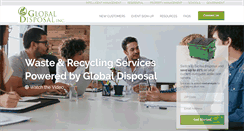 Desktop Screenshot of globaldisposal.com